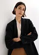 Korte coat in wollen look, bonprix