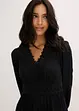 Maxi jurk met kant, bonprix