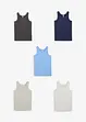 Hemd met zacht katoen (set van 5), bonprix