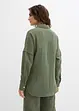 Oversized overhemd van luchtige mousseline, bonprix