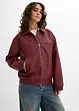 Oversized imitatieleren jas, bonprix