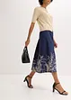 Popeline midirok van katoen, bonprix