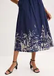 Popeline midirok van katoen, bonprix