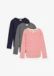 Longsleeve (set van 3), bonprix
