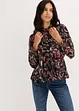 Uitlopende blouse van chiffon, bonprix