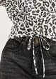 Korte blouse met plooitjes, bonprix