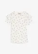 T-shirt van elastische organische katoenmix, bonprix