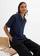 Poloshirt van viscosemix, bonprix
