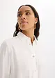 Blouse van gestructureerd materiaal met wikkeldetail, bonprix