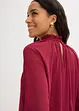Chiffon jurk met volants, bonprix