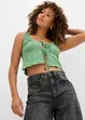 Barrel jeans mid waist, super soft, bonprix