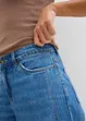 Wide leg jeans mid waist, bonprix