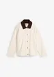 Twill jas met kraag van corduroy, bonprix