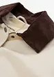Twill jas met kraag van corduroy, bonprix