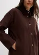 Twill jas met kraag van corduroy, bonprix