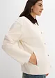 Twill jas met kraag van corduroy, bonprix