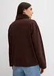 Twill jas met kraag van corduroy, bonprix