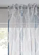 Transparant gordijn met gerecycled polyester (1 stuk), bonprix