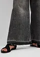 Wide leg jeans high waist, cropped, bonprix