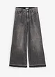 Wide leg jeans high waist, cropped, bonprix