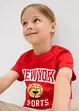 T-shirt van biologisch katoen (set van 2), bonprix