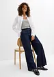 Wide leg jeans high waist, super soft, bonprix