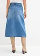 High waist stretch spijkerrok, bonprix