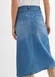 High waist stretch spijkerrok, bonprix