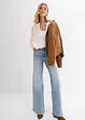 Wide leg jeans, high waist, bonprix