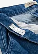Loose fit cargo jeans met verstelbare band, straight, bonprix