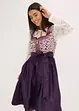 Dirndl met schort met borduursel (2-dlg. set), bonprix