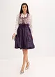 Dirndl met schort met borduursel (2-dlg. set), bonprix