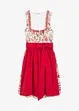 Dirndl met geborduurde schort (2-dlg. set), bonprix
