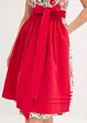Dirndl met geborduurde schort (2-dlg. set), bonprix