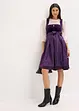 Dirndl met fluweel in midi lengte (2-dlg. set), bonprix