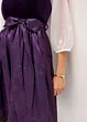 Dirndl met fluweel in midi lengte (2-dlg. set), bonprix
