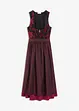 Dirndl met fluweel in midi lengte (2-dlg. set), bonprix