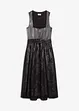 Dirndl met fluweel in midi lengte (2-dlg. set), bonprix