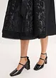 Dirndl met fluweel in midi lengte (2-dlg. set), bonprix