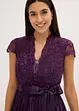 Dirndl met borduursel en fluwelen rok (2-dlg. set), bonprix