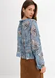 Chiffon blouse met ruches, bonprix