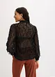 Blouse met franjes, bonprix