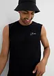 Muscle shirt van biologisch katoen, loose fit (set van 2), bonprix