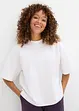 Oversized shirt van zwaar biologisch katoen, bonprix