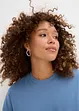 Oversized shirt van zwaar biologisch katoen, bonprix