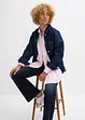 Lange blouse met knoopsluiting van viscose, bonprix