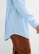 Lange blouse met knoopsluiting van viscose, bonprix