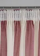Gestreept gordijn met gerecycled polyester (1 stuk), bonprix