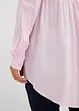 Lange blouse met knoopsluiting van viscose, bonprix