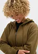 Extra lang sweatvest met splitten opzij, bonprix